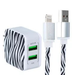 Cargador carga rápida diseño + cable