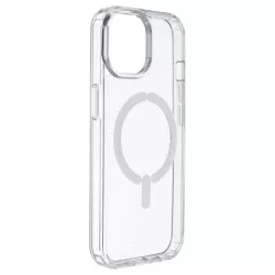 Funda Transparente Logo Compatible con Magsafe para iPhone 15 Plus