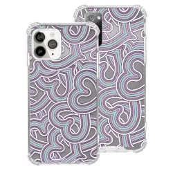 Funda Espejo Dibujo - Corazones Retro
