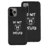 Funda Dibujo Estampado - No Molestar